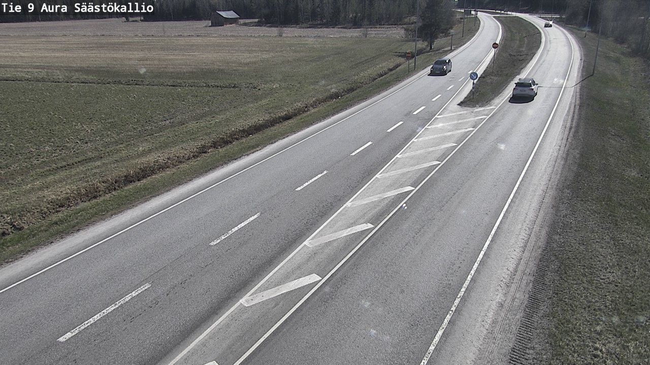 Kelikamerat Kuva Tie 9 Aura, Säästökallio, Aura, Varsinais-Suomi