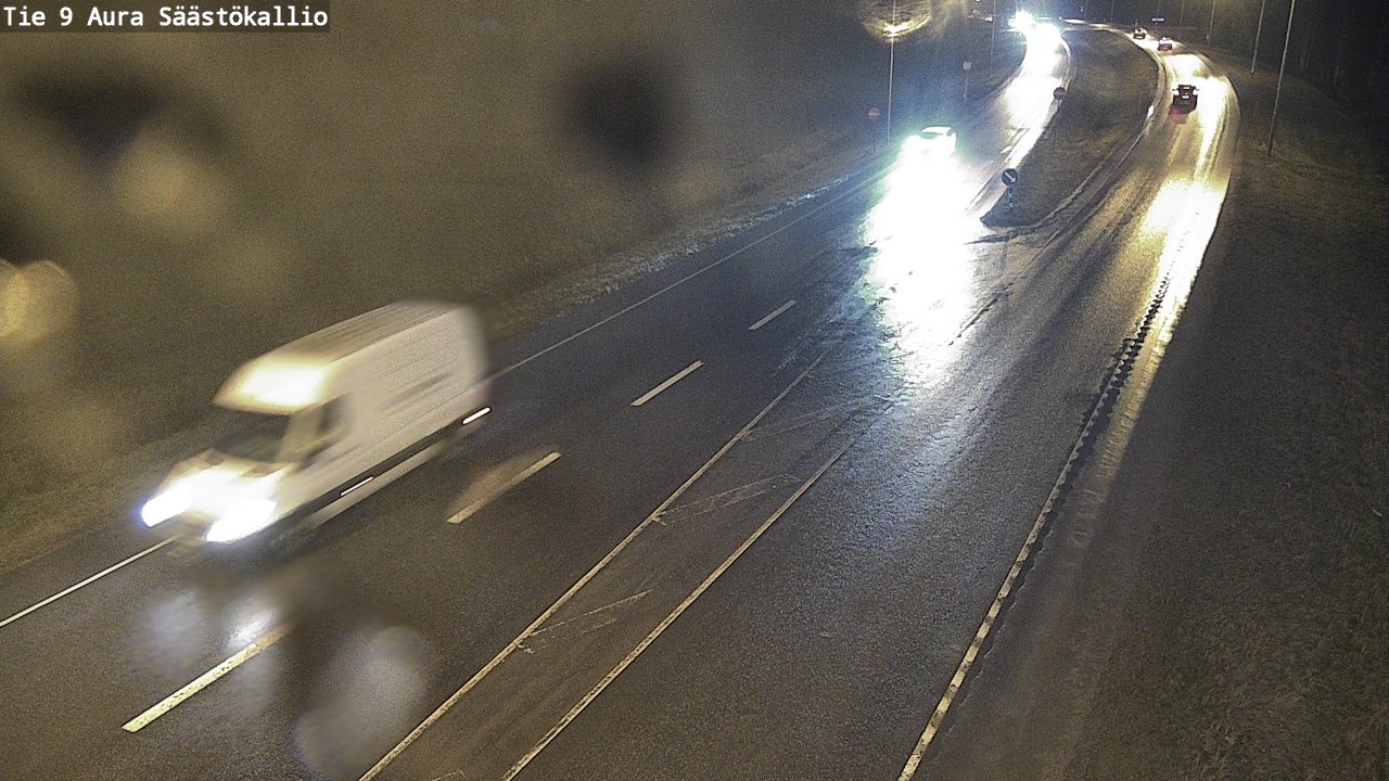 Weather Camera Image Road 9 Aura, Säästökallio, Aura, Varsinais-Suomi