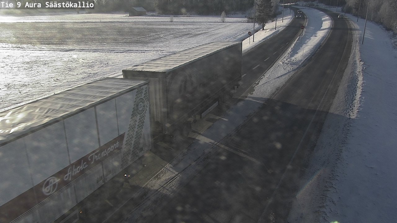 Kelikamerat Kuva Tie 9 Aura, Säästökallio, Aura, Varsinais-Suomi