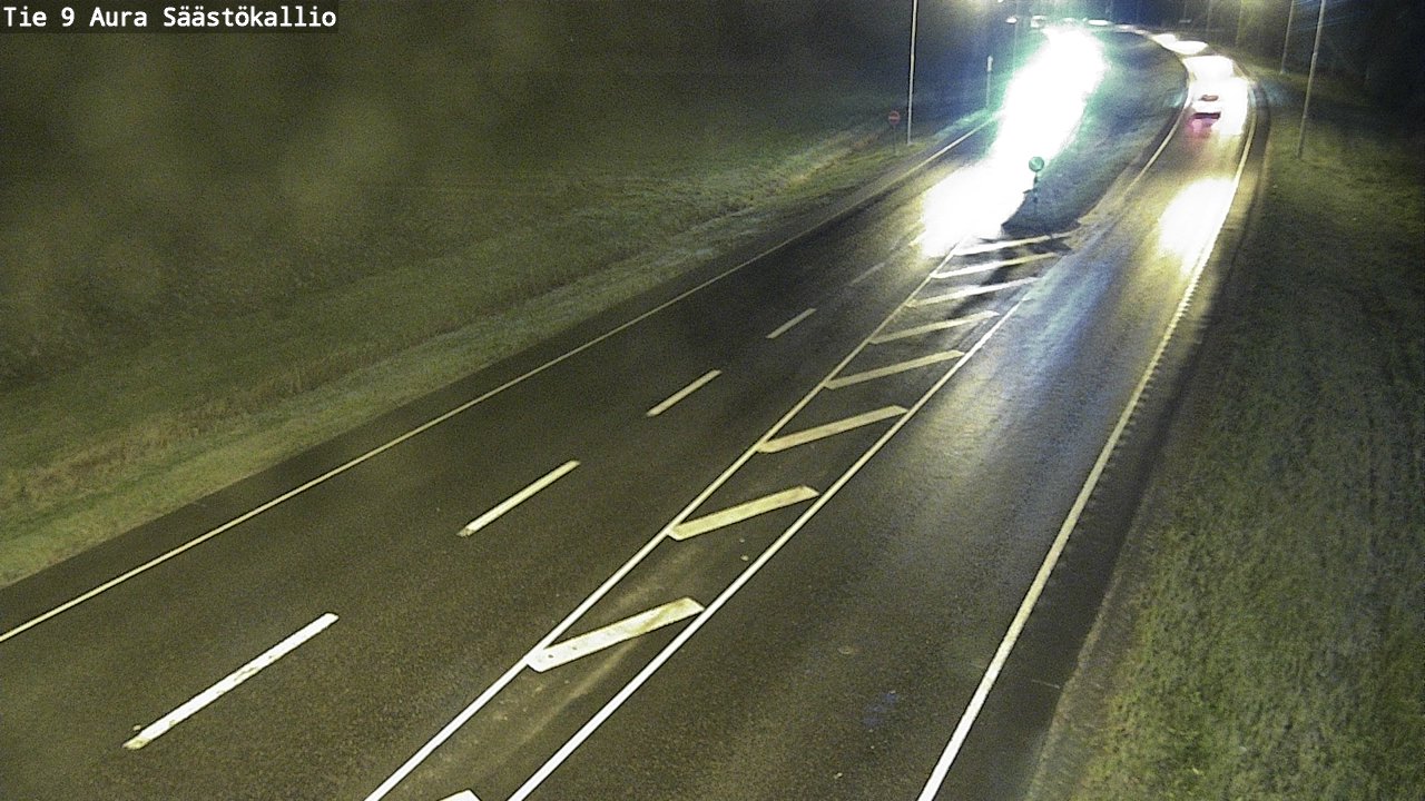 Weather Camera Image Road 9 Aura, Säästökallio, Aura, Varsinais-Suomi