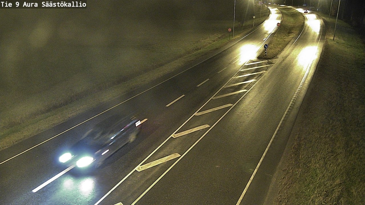 Kelikamerat Kuva Tie 9 Aura, Säästökallio, Aura, Varsinais-Suomi