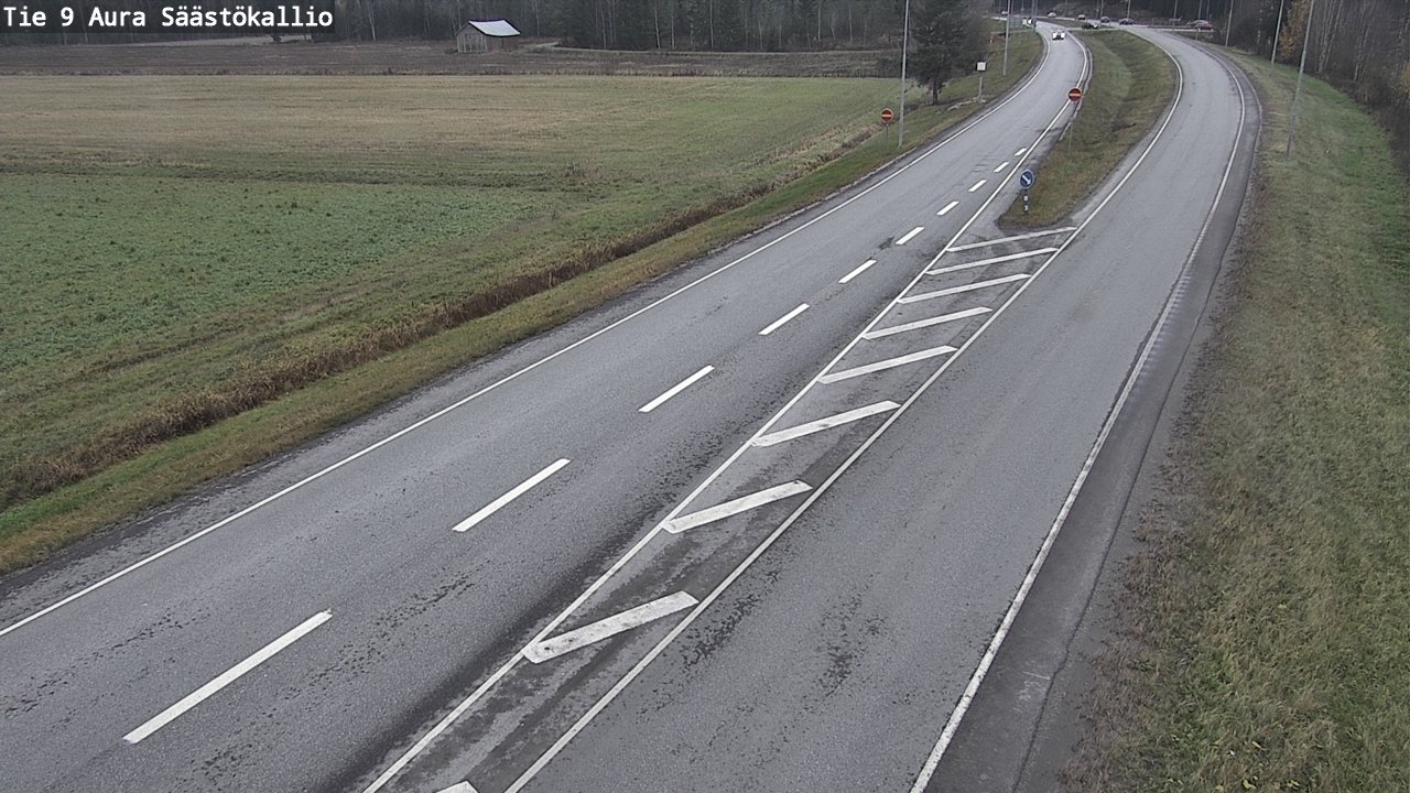 Kelikamerat Kuva Tie 9 Aura, Säästökallio, Aura, Varsinais-Suomi