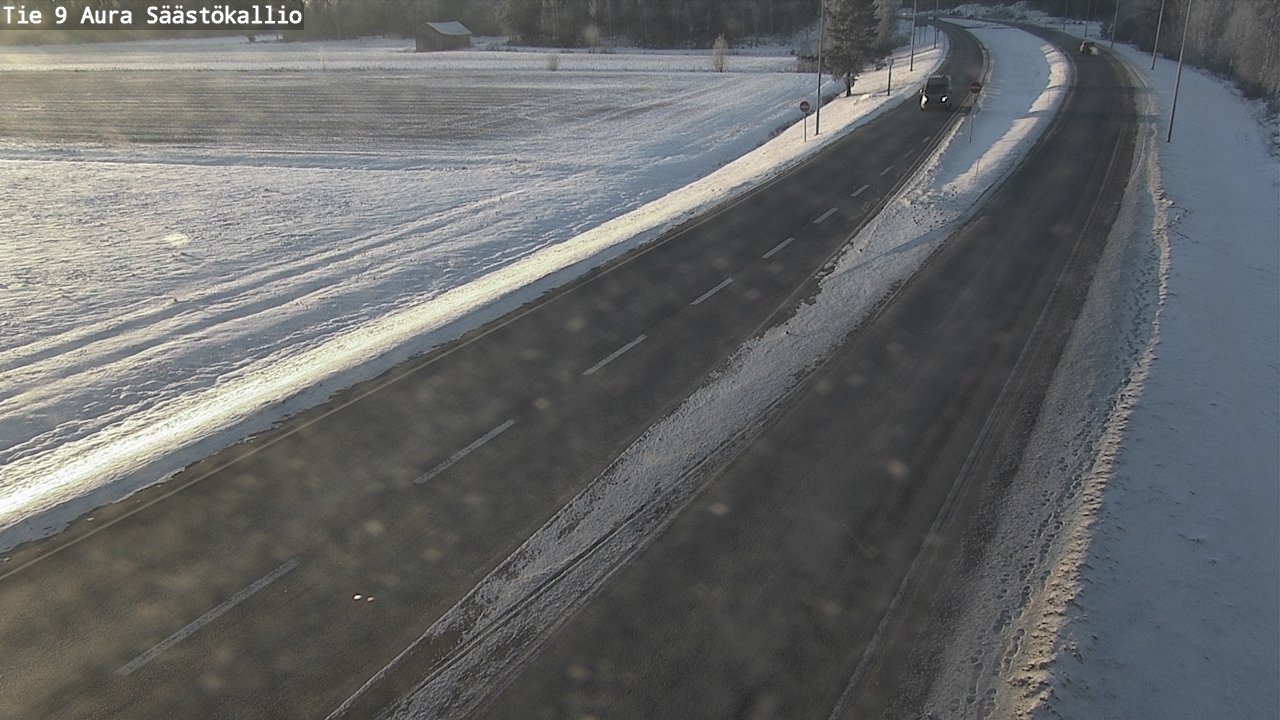 Kelikamerat Kuva Tie 9 Aura, Säästökallio, Aura, Varsinais-Suomi