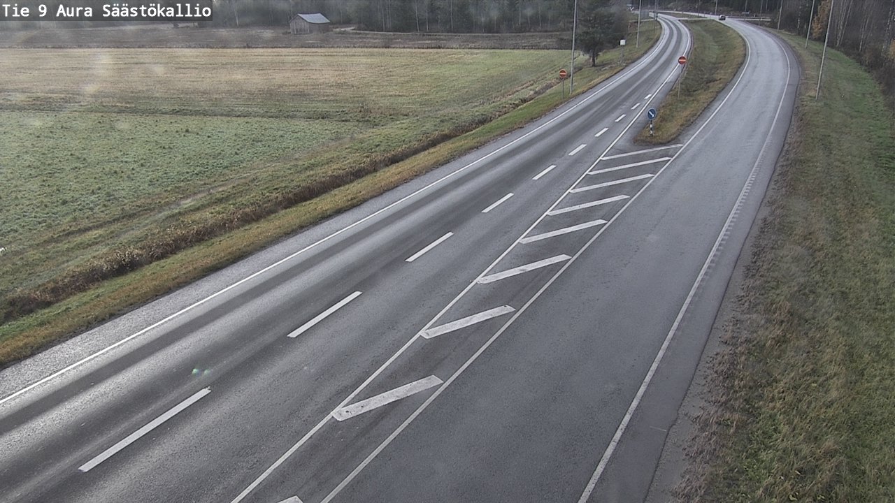 Kelikamerat Kuva Tie 9 Aura, Säästökallio, Aura, Varsinais-Suomi