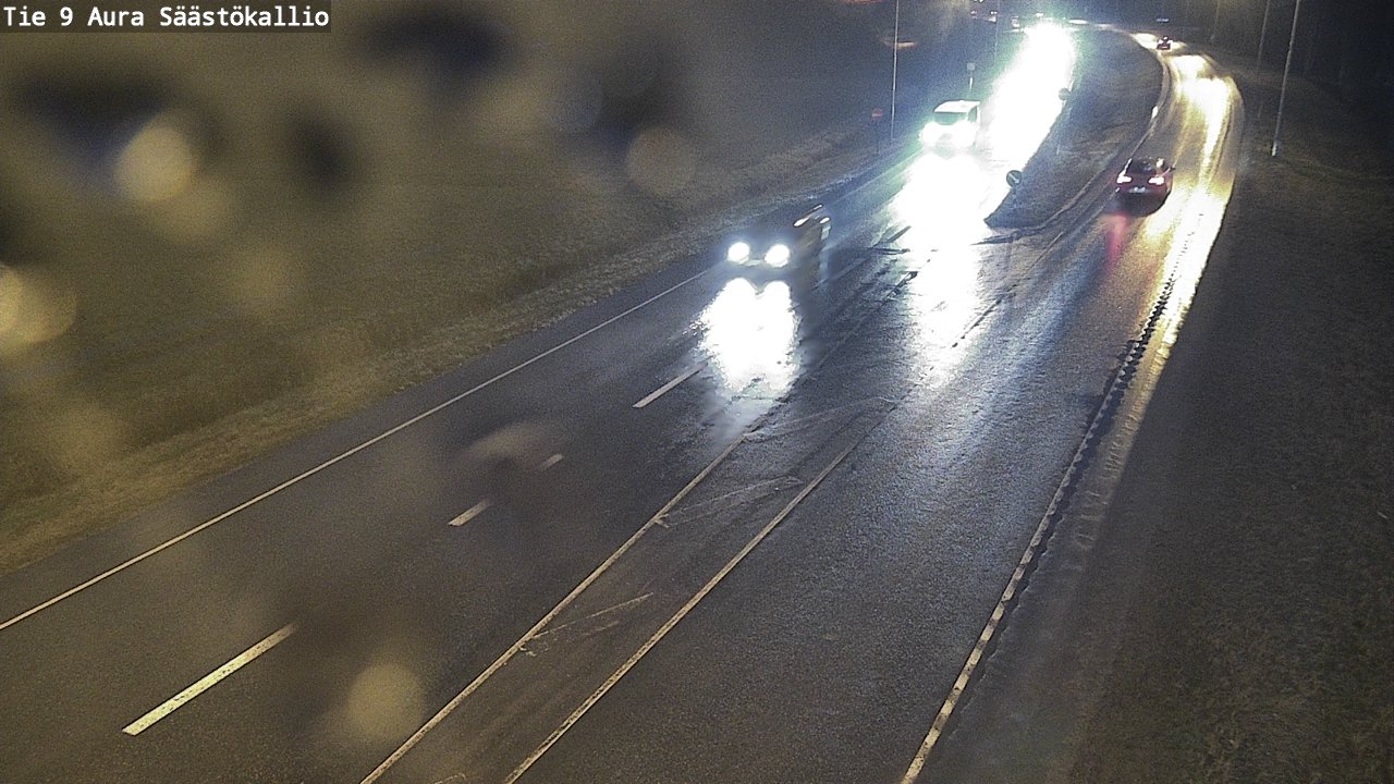 Weather Camera Image Road 9 Aura, Säästökallio, Aura, Varsinais-Suomi