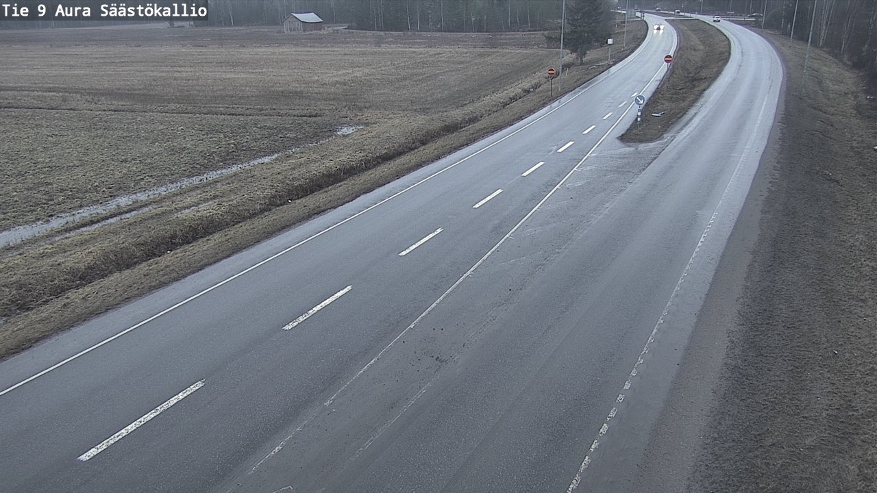 Kelikamerat Kuva Tie 9 Aura, Säästökallio, Aura, Varsinais-Suomi