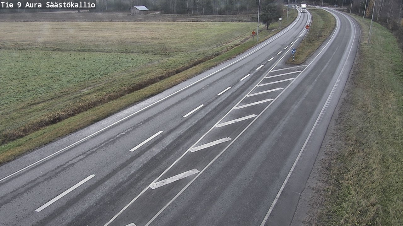 Kelikamerat Kuva Tie 9 Aura, Säästökallio, Aura, Varsinais-Suomi