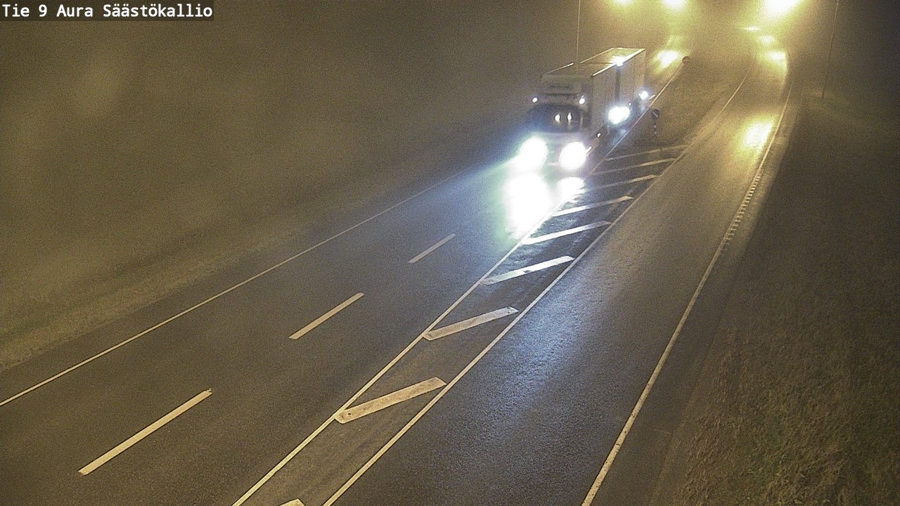 Kelikamerat Kuva Tie 9 Aura, Säästökallio, Aura, Varsinais-Suomi