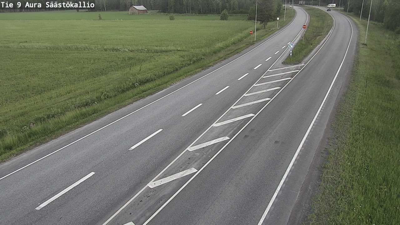 Kelikamerat Kuva Tie 9 Aura, Säästökallio, Aura, Varsinais-Suomi