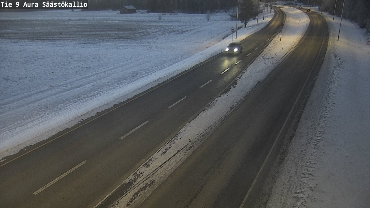 Kelikamerat Kuva Tie 9 Aura, Säästökallio, Aura, Varsinais-Suomi