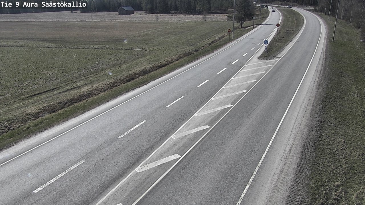 Kelikamerat Kuva Tie 9 Aura, Säästökallio, Aura, Varsinais-Suomi