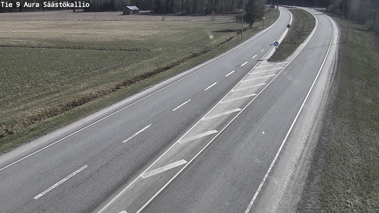 Kelikamerat Kuva Tie 9 Aura, Säästökallio, Aura, Varsinais-Suomi