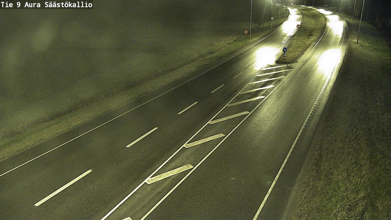 Kelikamerat Kuva Tie 9 Aura, Säästökallio, Aura, Varsinais-Suomi