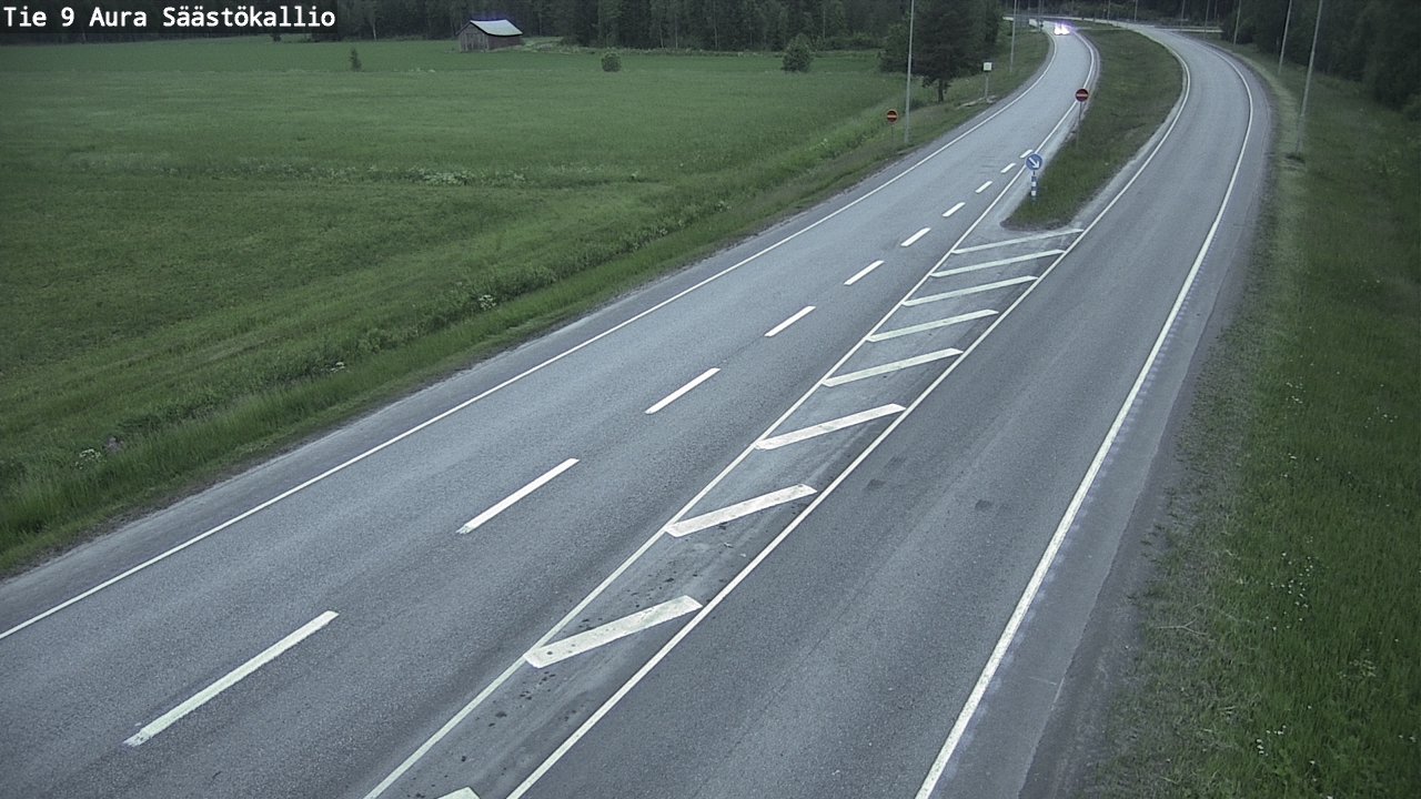 Kelikamerat Kuva Tie 9 Aura, Säästökallio, Aura, Varsinais-Suomi