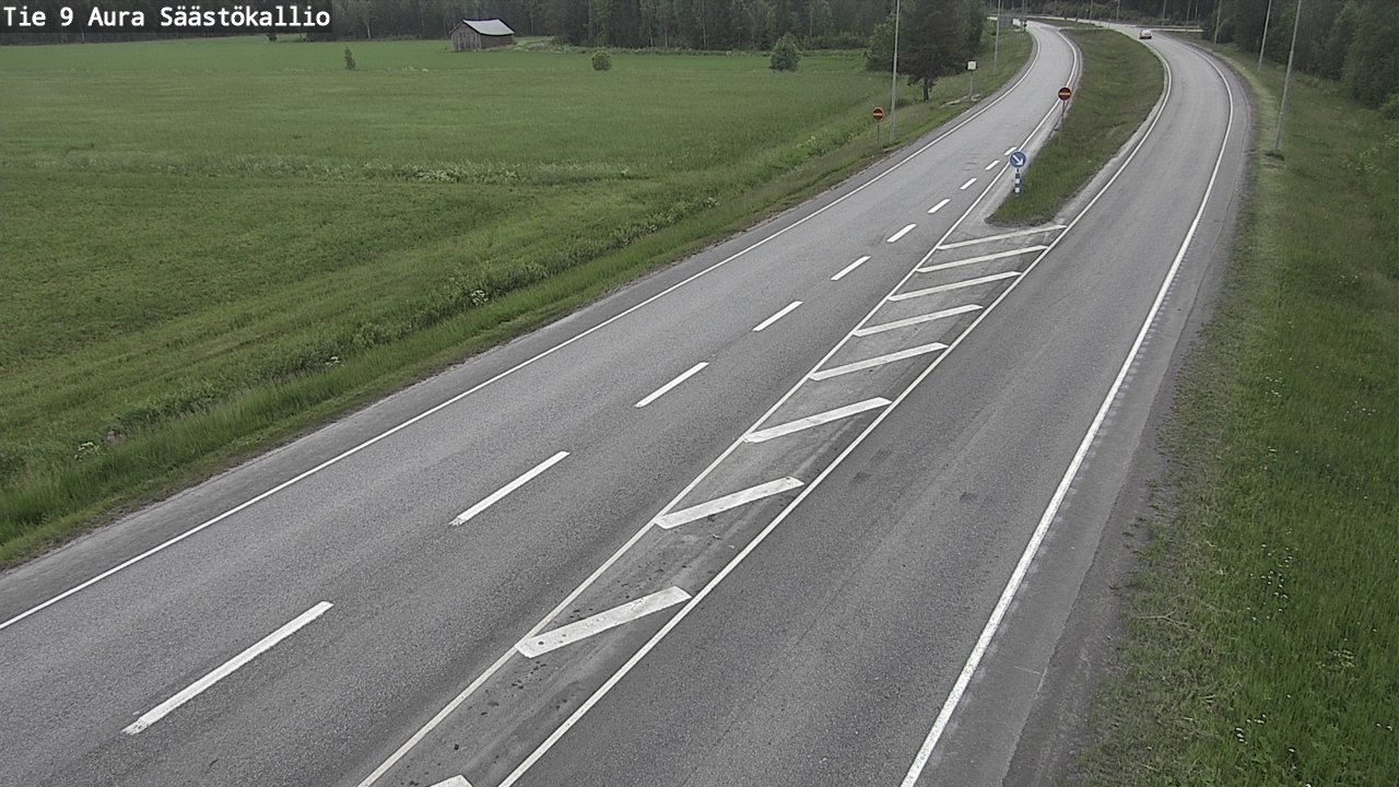 Kelikamerat Kuva Tie 9 Aura, Säästökallio, Aura, Varsinais-Suomi