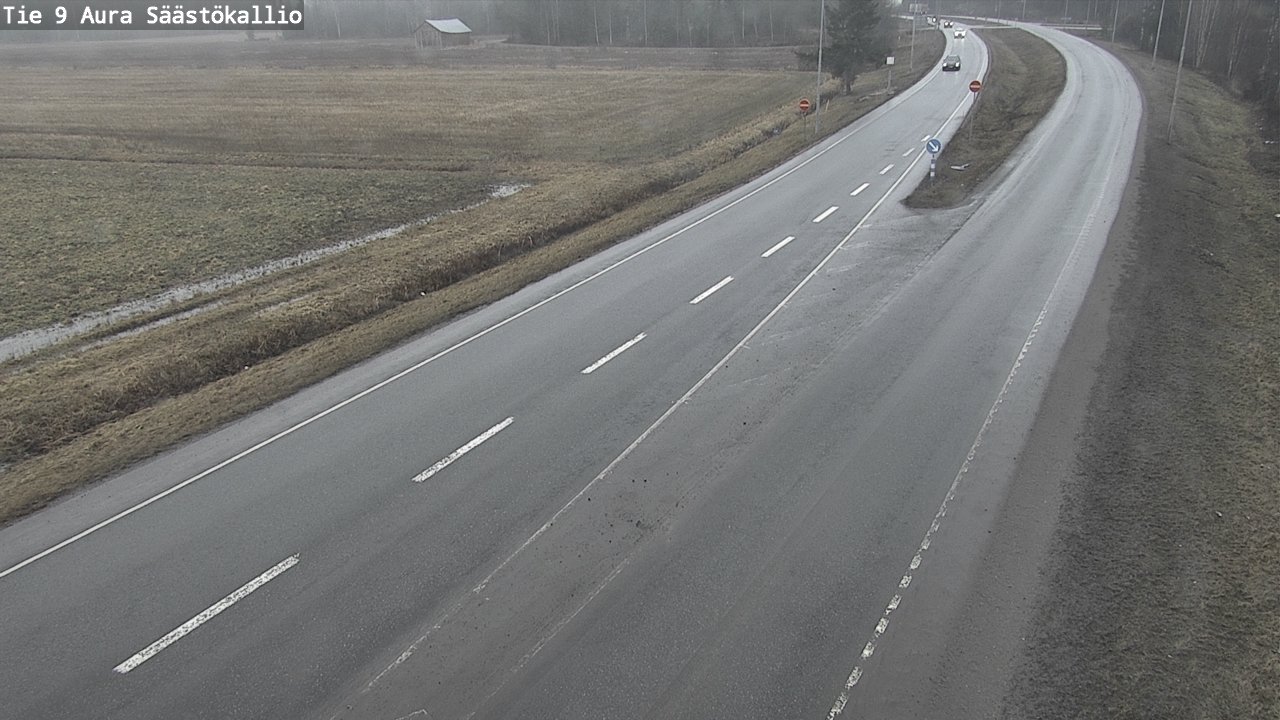 Kelikamerat Kuva Tie 9 Aura, Säästökallio, Aura, Varsinais-Suomi