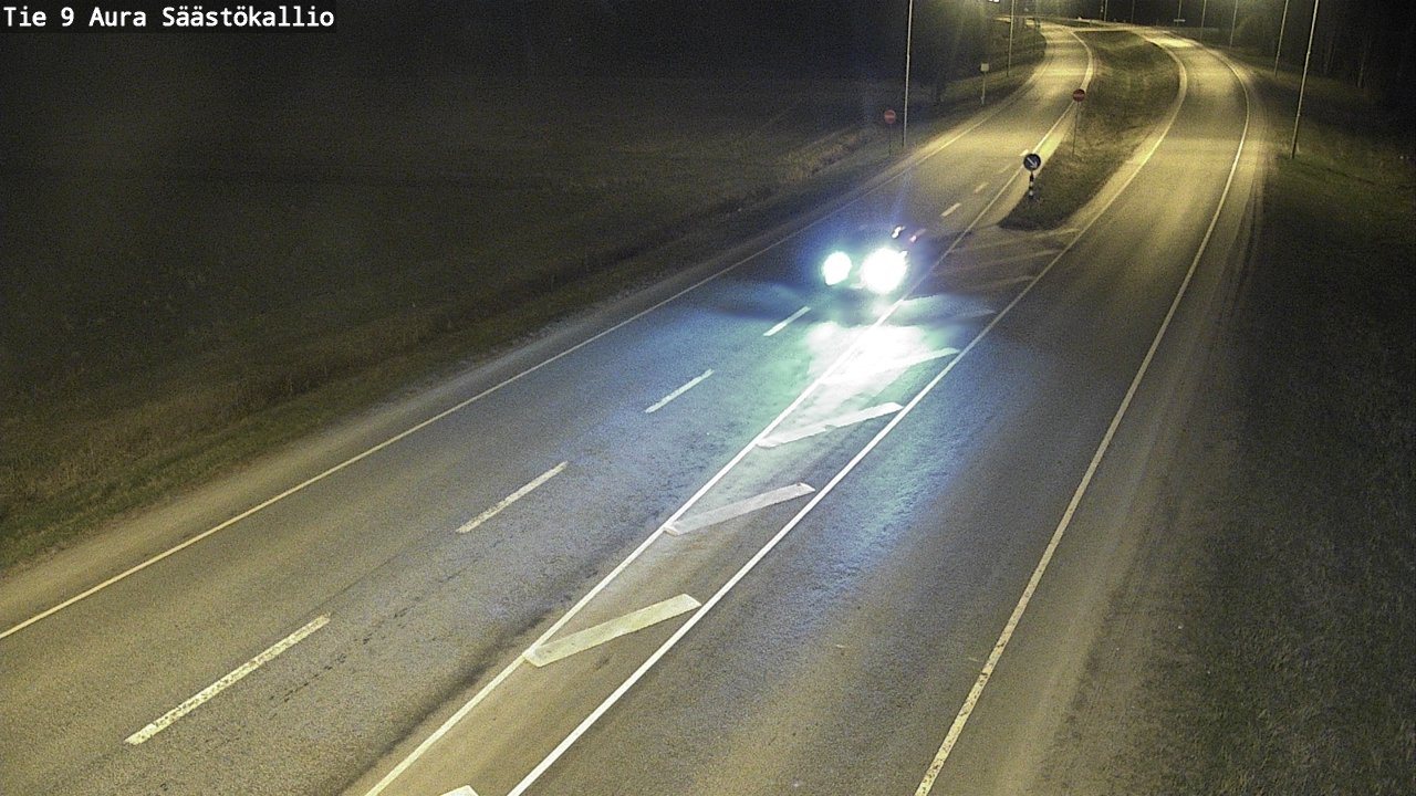 Weather Camera Image Väg 9 Aura, Säästökallio, Aura, Varsinais-Suomi