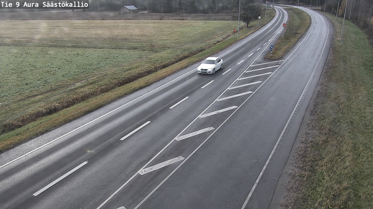 Kelikamerat Kuva Tie 9 Aura, Säästökallio, Aura, Varsinais-Suomi