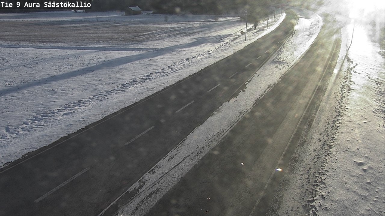 Kelikamerat Kuva Tie 9 Aura, Säästökallio, Aura, Varsinais-Suomi