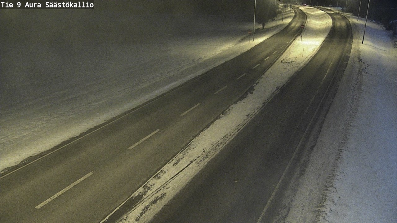 Kelikamerat Kuva Tie 9 Aura, Säästökallio, Aura, Varsinais-Suomi