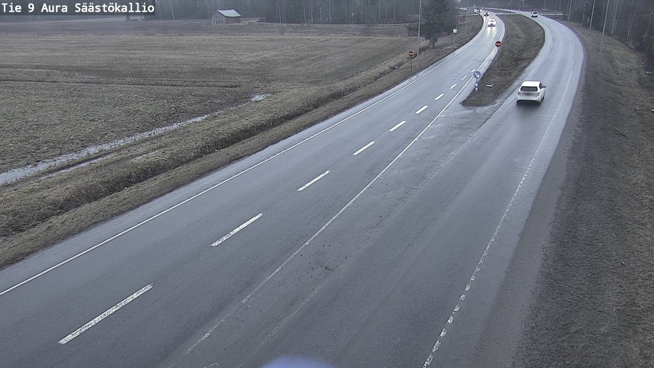 Kelikamerat Kuva Tie 9 Aura, Säästökallio, Aura, Varsinais-Suomi