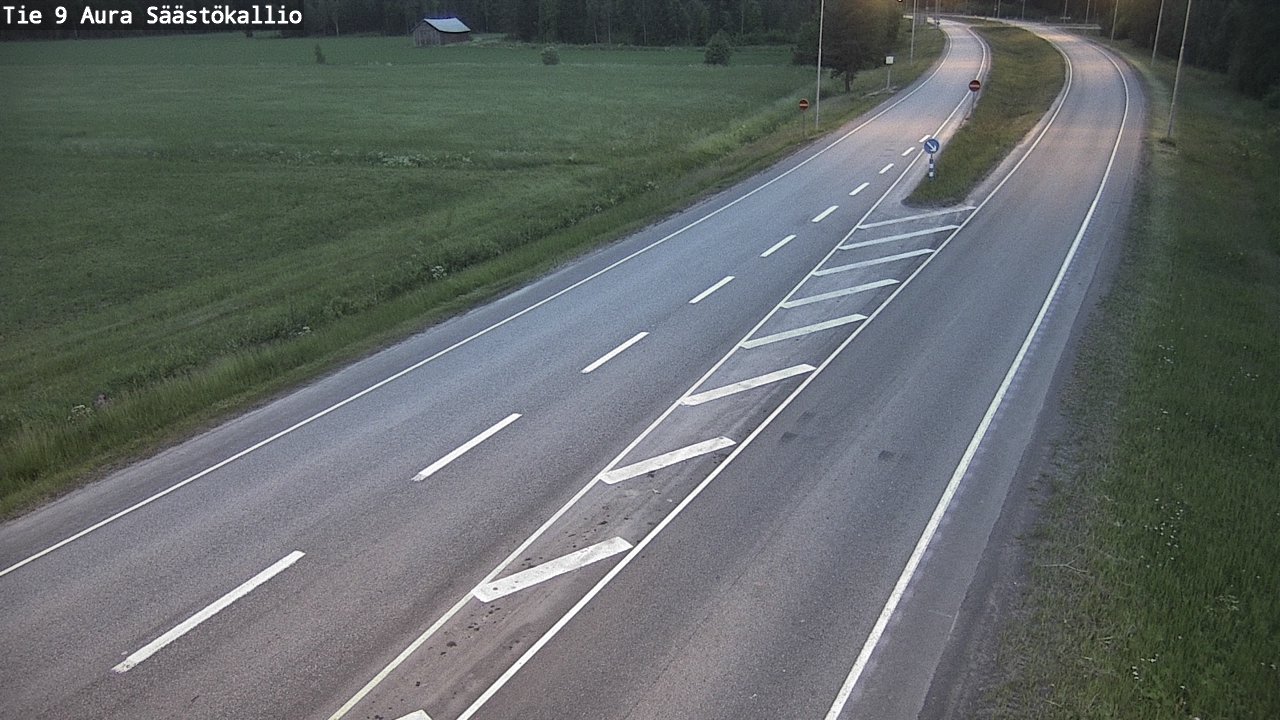 Kelikamerat Kuva Tie 9 Aura, Säästökallio, Aura, Varsinais-Suomi