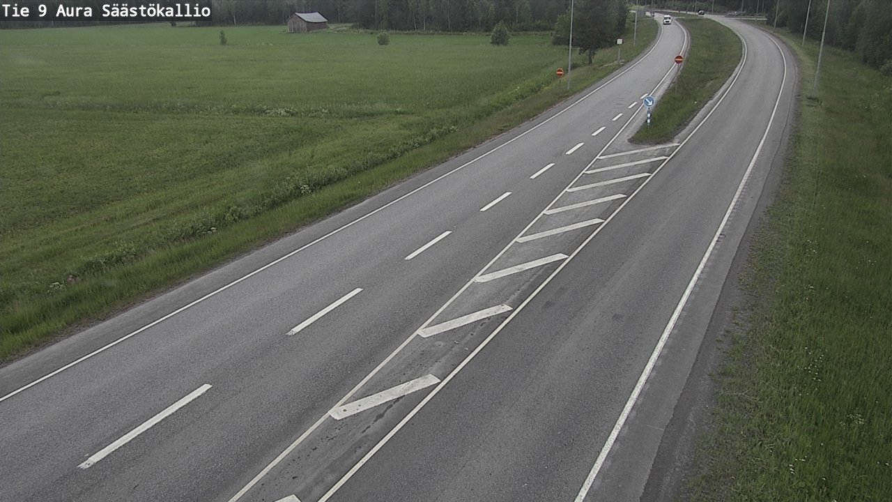 Kelikamerat Kuva Tie 9 Aura, Säästökallio, Aura, Varsinais-Suomi