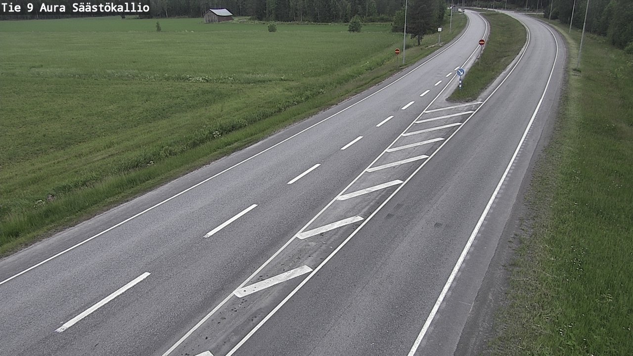 Kelikamerat Kuva Tie 9 Aura, Säästökallio, Aura, Varsinais-Suomi