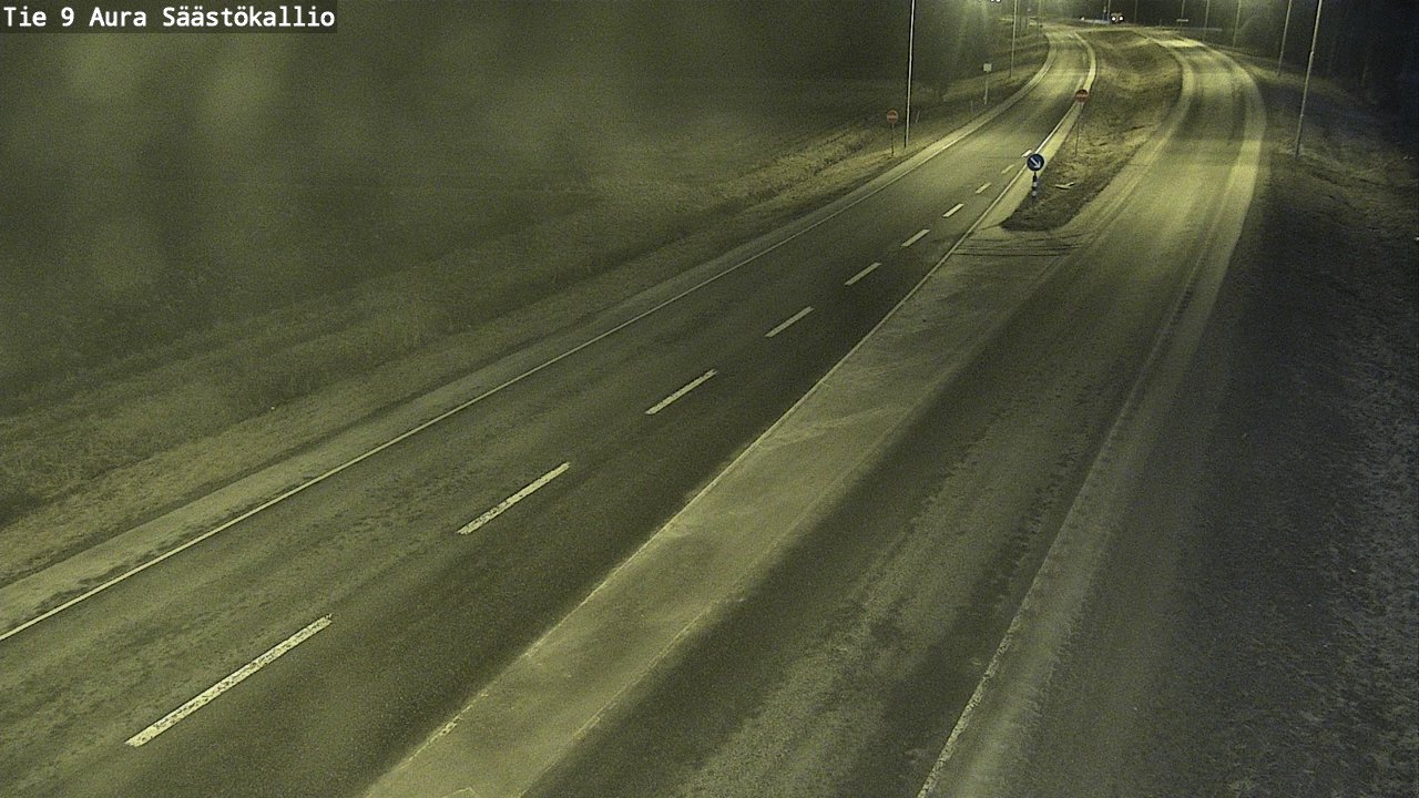 Kelikamerat Kuva Tie 9 Aura, Säästökallio, Aura, Varsinais-Suomi