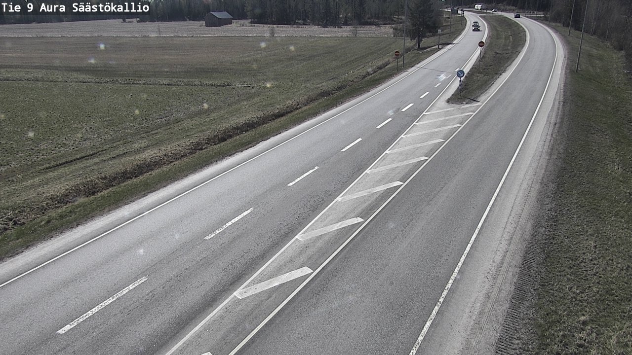 Kelikamerat Kuva Tie 9 Aura, Säästökallio, Aura, Varsinais-Suomi