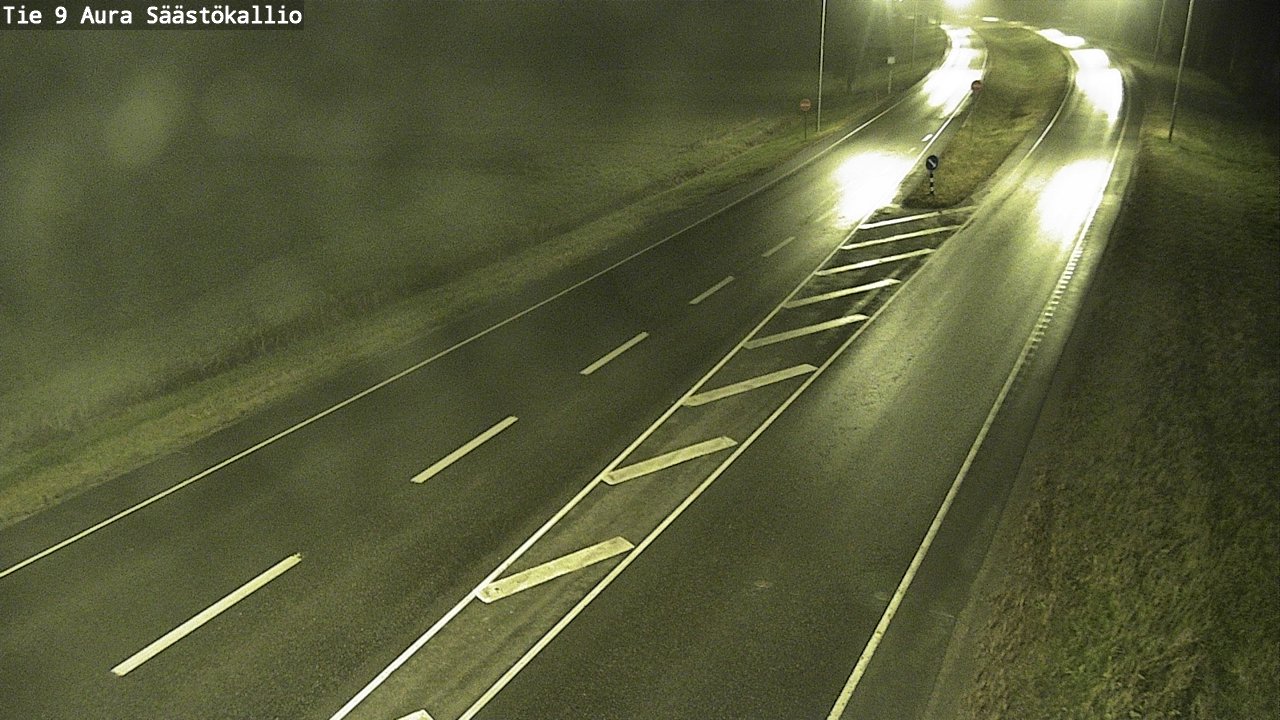 Kelikamerat Kuva Tie 9 Aura, Säästökallio, Aura, Varsinais-Suomi