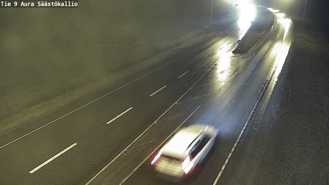 Weather Camera Image Road 9 Aura, Säästökallio, Aura, Varsinais-Suomi