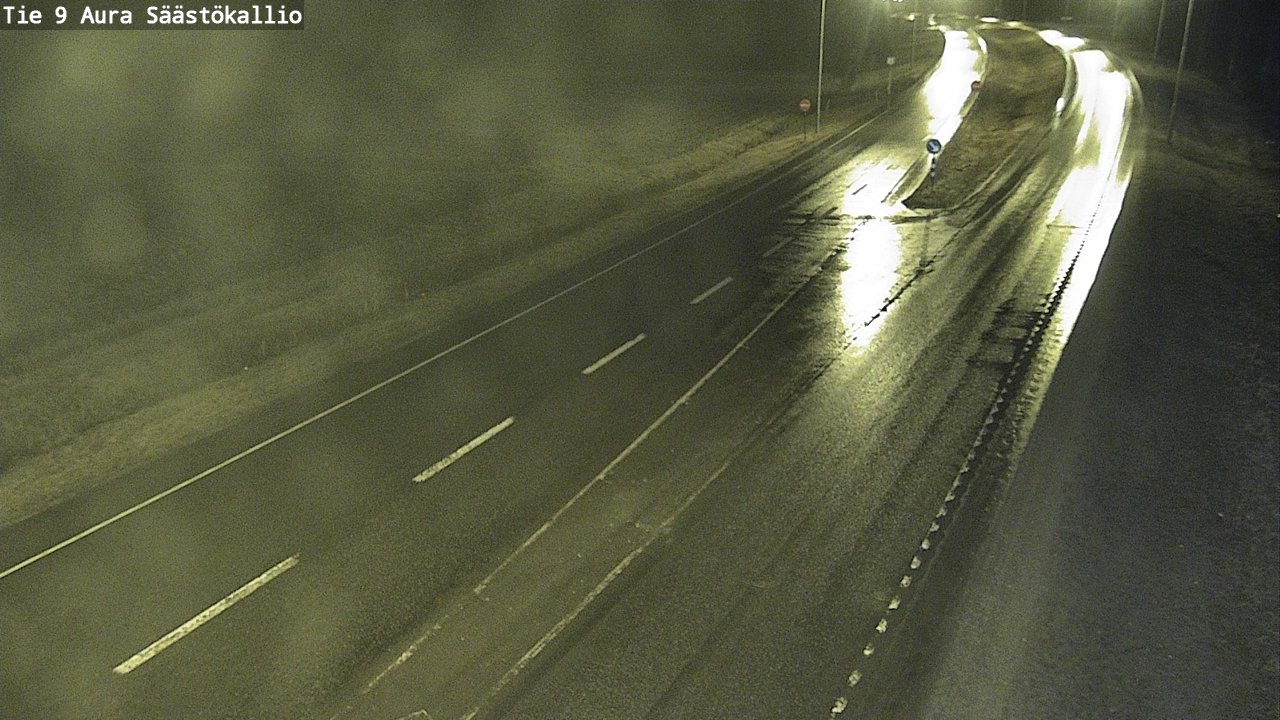 Kelikamerat Kuva Tie 9 Aura, Säästökallio, Aura, Varsinais-Suomi