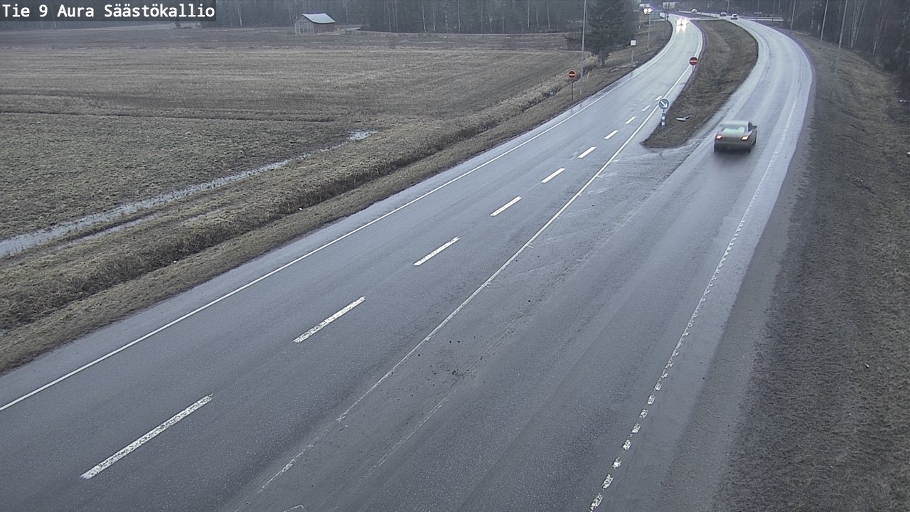 Kelikamerat Kuva Tie 9 Aura, Säästökallio, Aura, Varsinais-Suomi