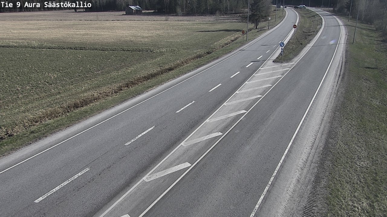 Kelikamerat Kuva Tie 9 Aura, Säästökallio, Aura, Varsinais-Suomi