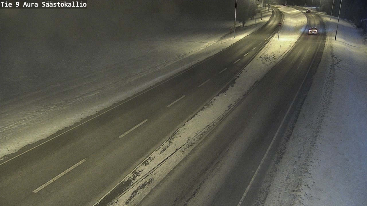 Kelikamerat Kuva Tie 9 Aura, Säästökallio, Aura, Varsinais-Suomi