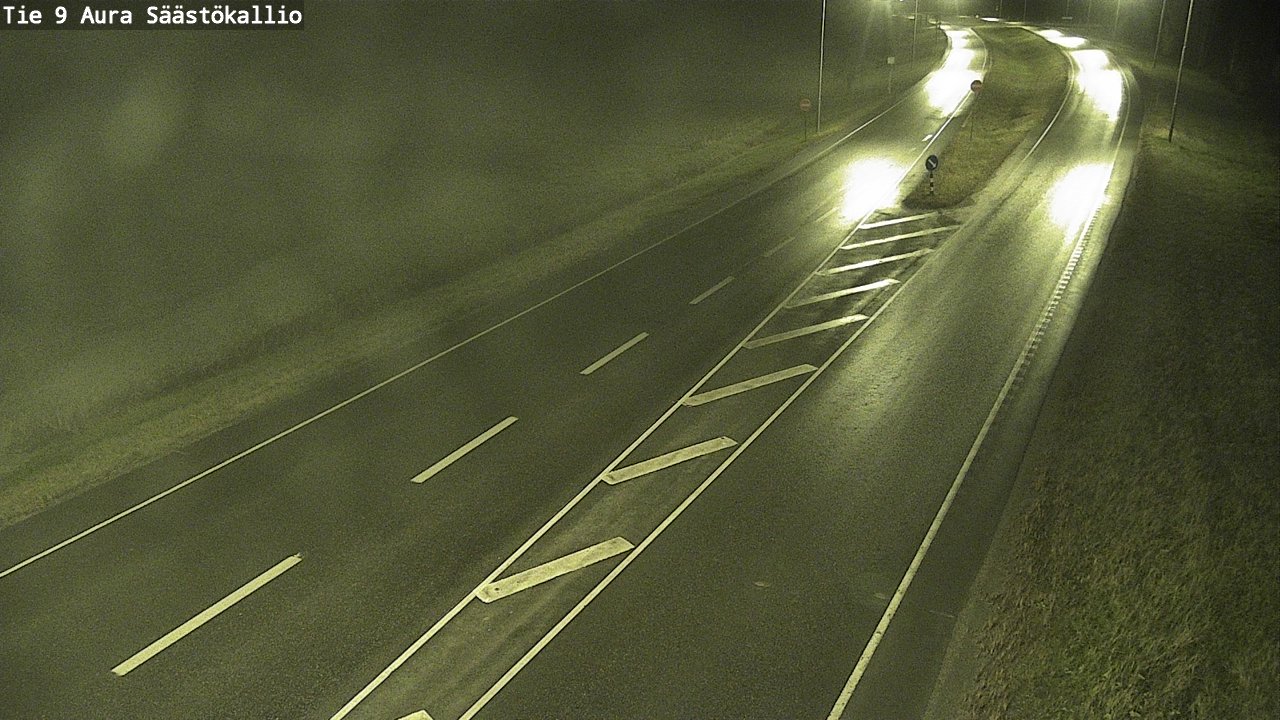 Kelikamerat Kuva Tie 9 Aura, Säästökallio, Aura, Varsinais-Suomi