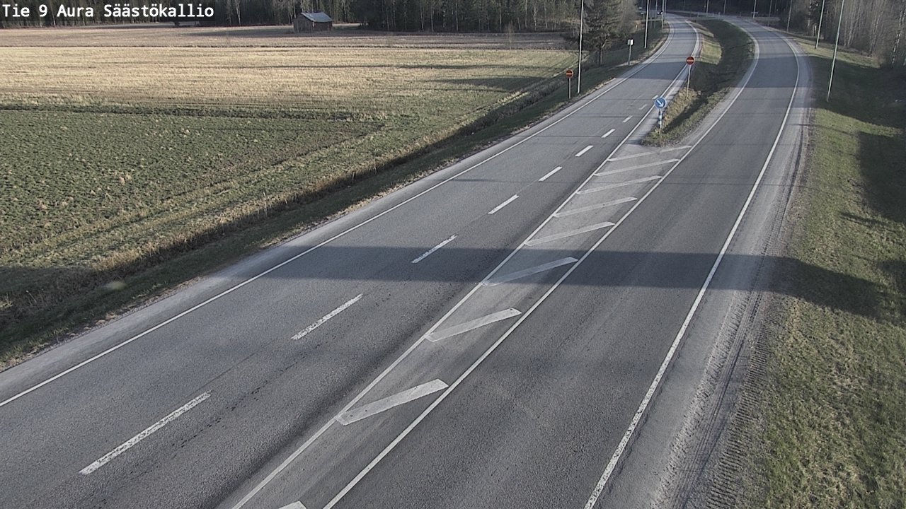 Kelikamerat Kuva Tie 9 Aura, Säästökallio, Aura, Varsinais-Suomi