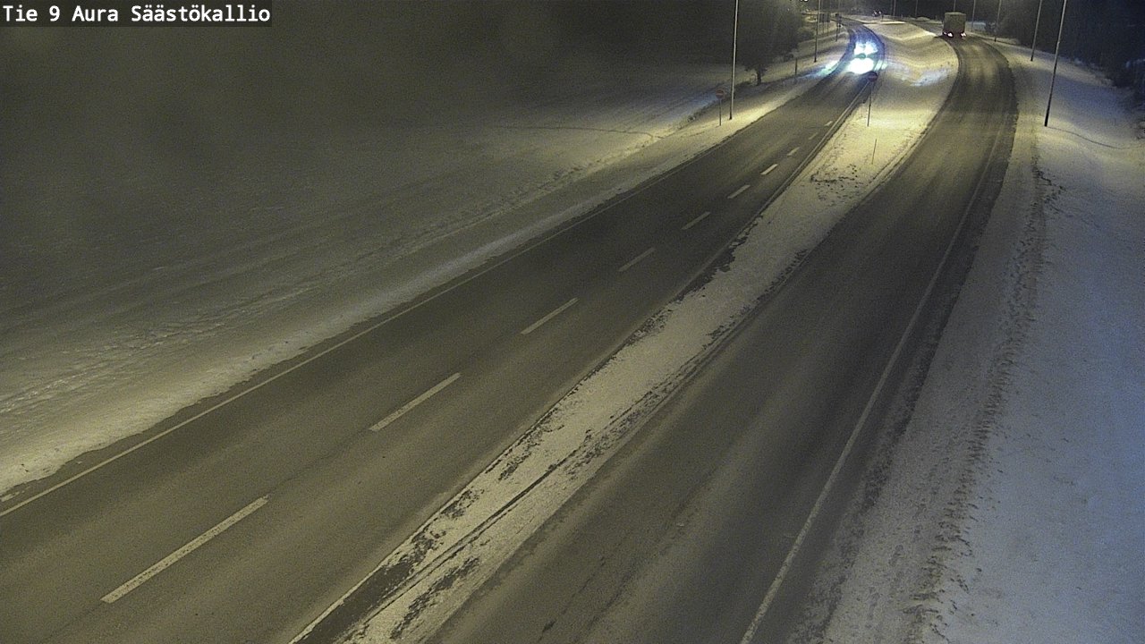 Kelikamerat Kuva Tie 9 Aura, Säästökallio, Aura, Varsinais-Suomi