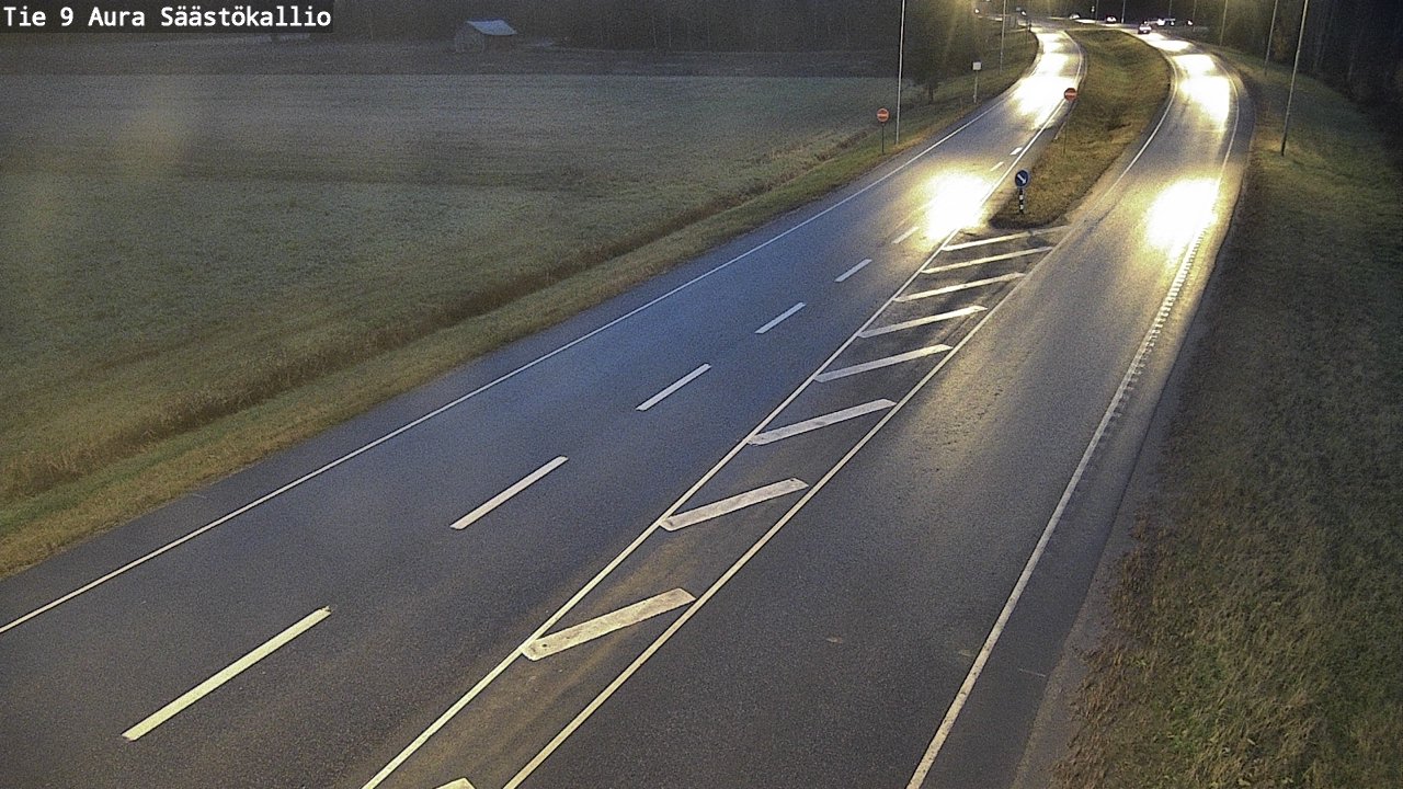 Kelikamerat Kuva Tie 9 Aura, Säästökallio, Aura, Varsinais-Suomi