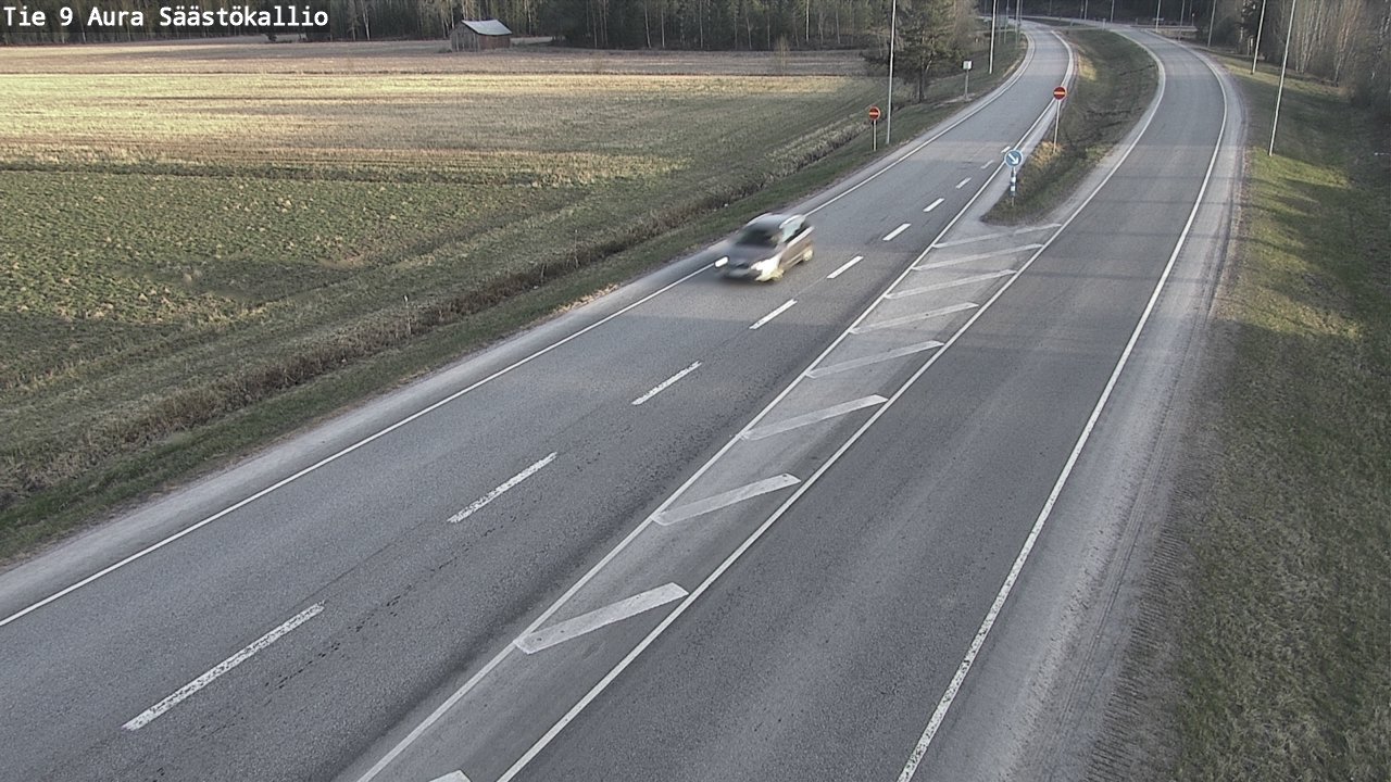Kelikamerat Kuva Tie 9 Aura, Säästökallio, Aura, Varsinais-Suomi