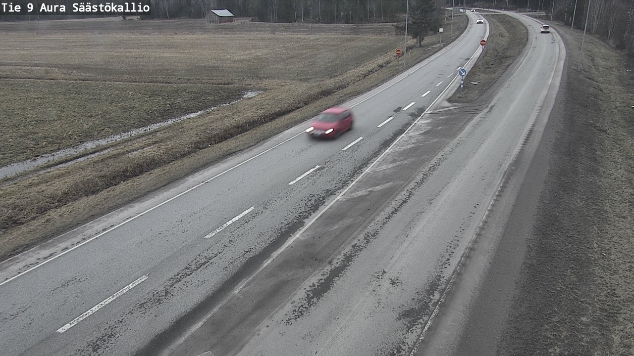 Kelikamerat Kuva Tie 9 Aura, Säästökallio, Aura, Varsinais-Suomi