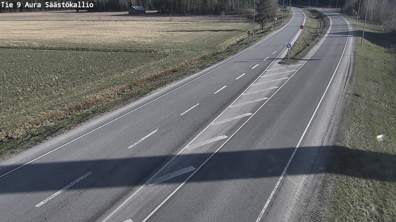 Kelikamerat Kuva Tie 9 Aura, Säästökallio, Aura, Varsinais-Suomi