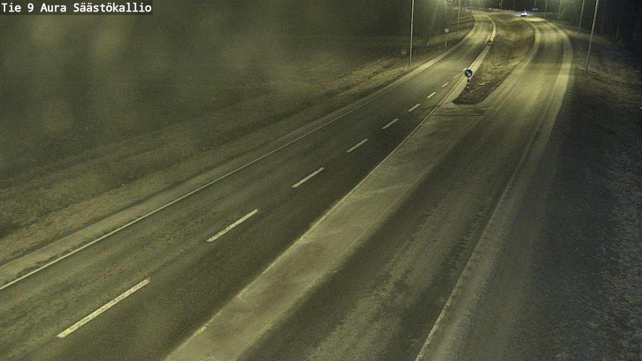 Kelikamerat Kuva Tie 9 Aura, Säästökallio, Aura, Varsinais-Suomi