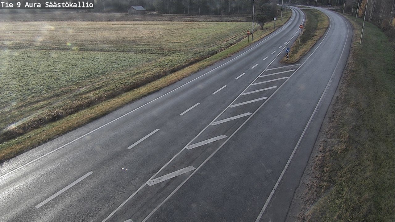 Kelikamerat Kuva Tie 9 Aura, Säästökallio, Aura, Varsinais-Suomi