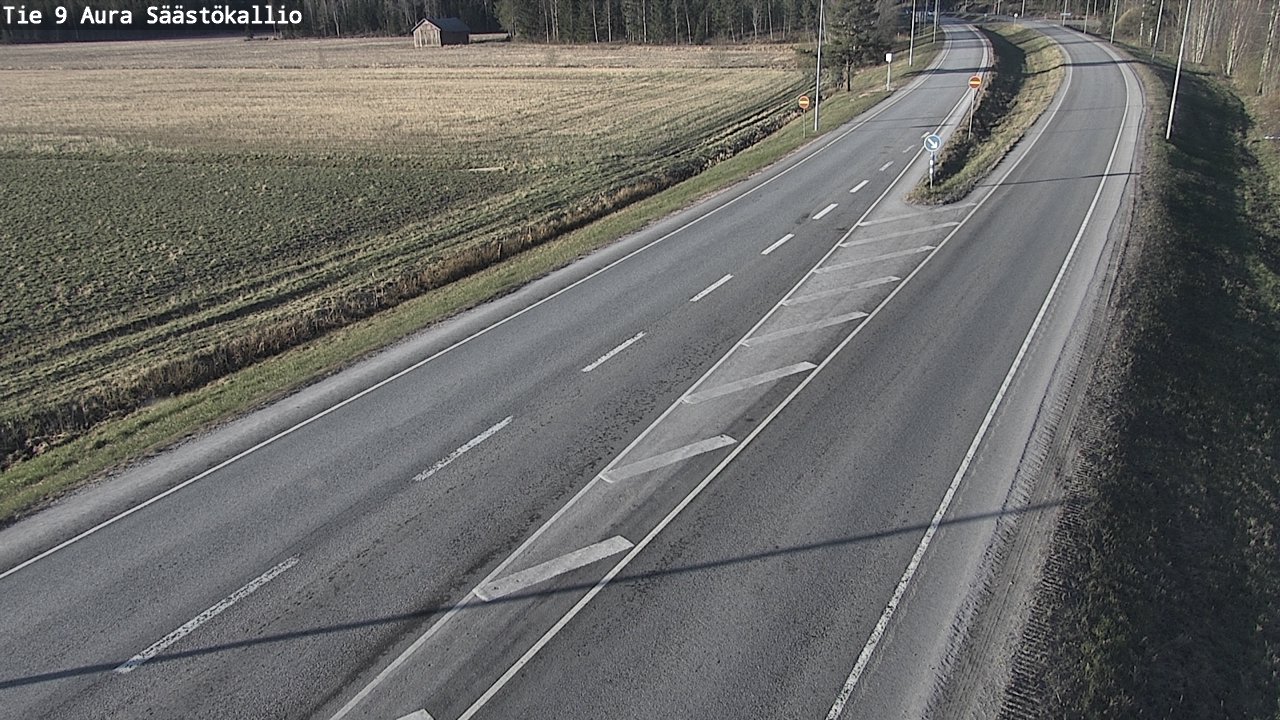 Kelikamerat Kuva Tie 9 Aura, Säästökallio, Aura, Varsinais-Suomi