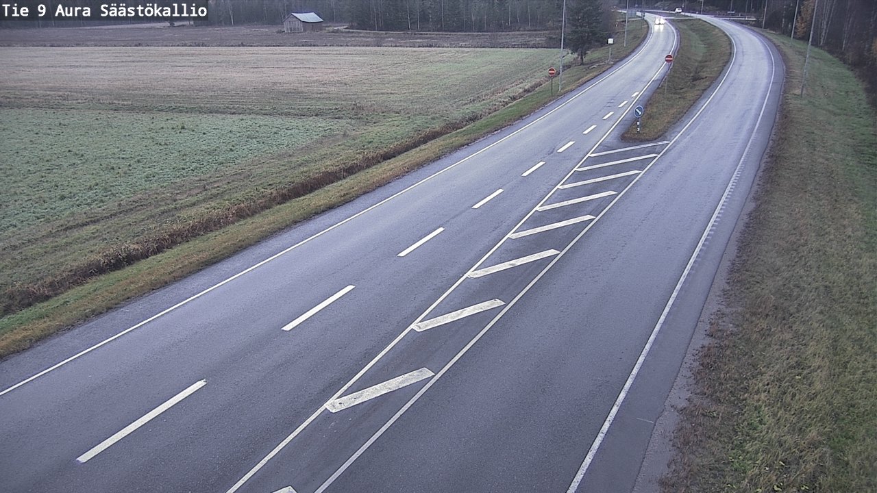 Kelikamerat Kuva Tie 9 Aura, Säästökallio, Aura, Varsinais-Suomi