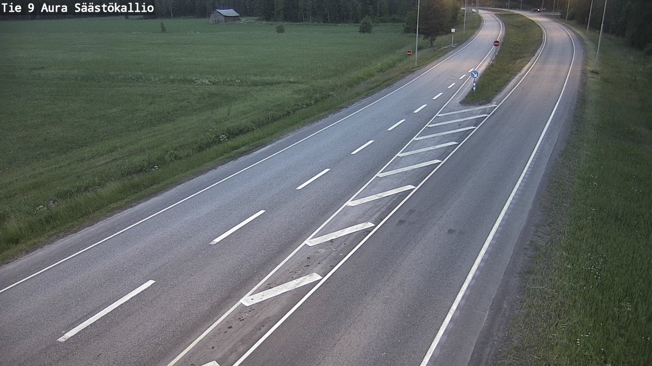 Kelikamerat Kuva Tie 9 Aura, Säästökallio, Aura, Varsinais-Suomi
