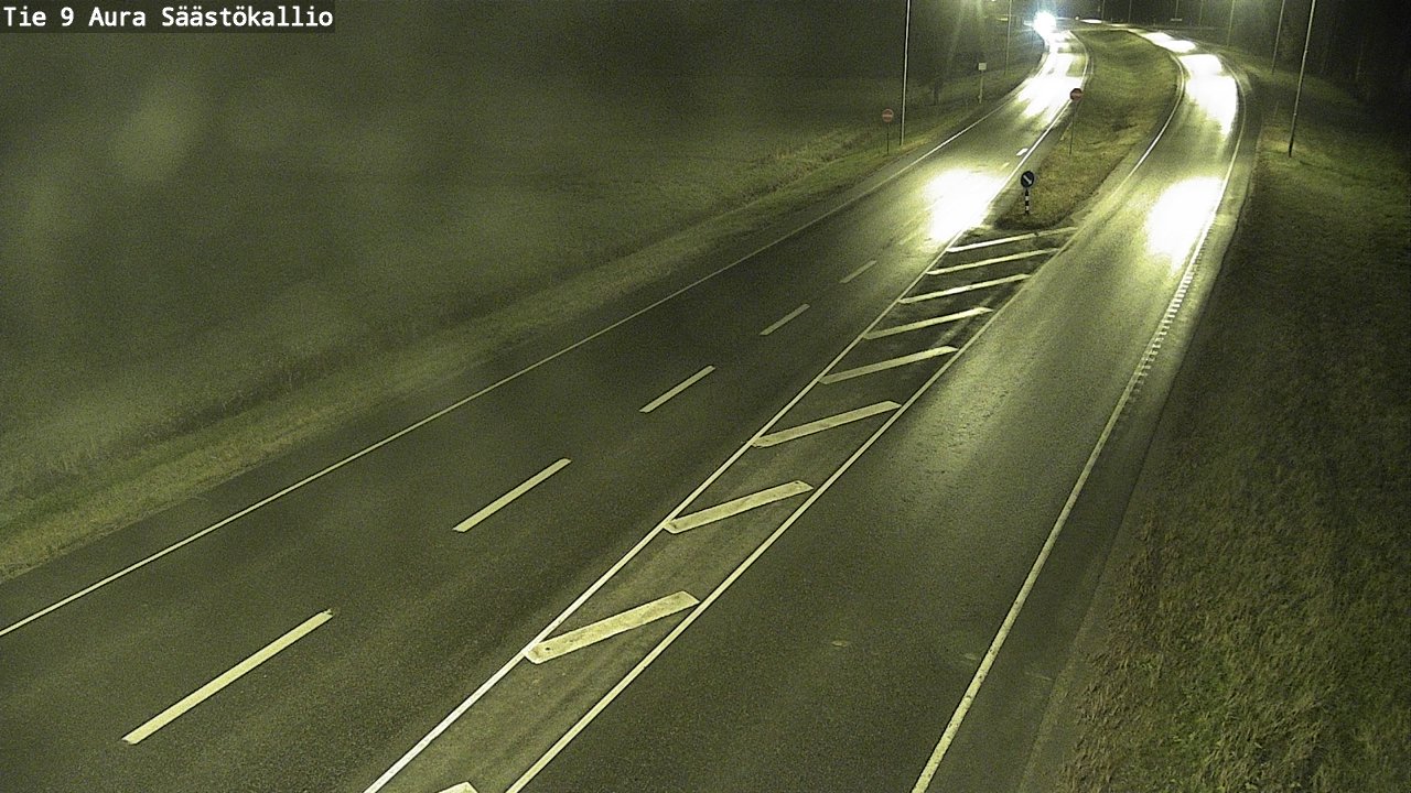 Kelikamerat Kuva Tie 9 Aura, Säästökallio, Aura, Varsinais-Suomi