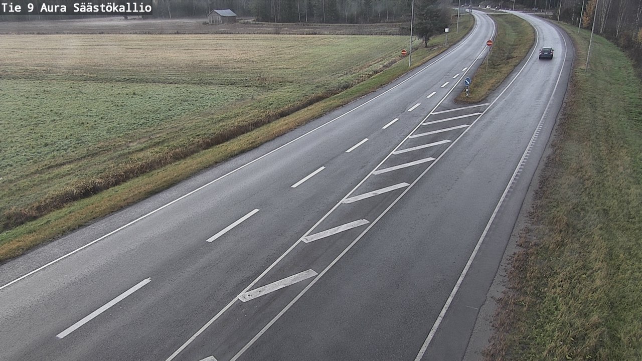 Kelikamerat Kuva Tie 9 Aura, Säästökallio, Aura, Varsinais-Suomi